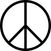 Signs & Symbols - Peace Symbol clip art 