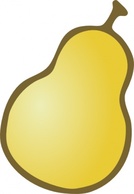 Food - Pear clip art 