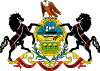 Pennsylvania Vector Coat Of Arms 