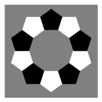 Pentagons Decagram Plain 