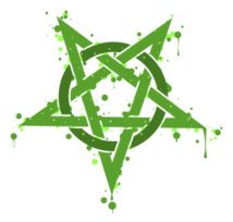 Pentagramme Taches Vertes Preview