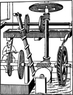 Perpetual Motion Device Using Water clip art