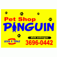 Sign - pet shop Pinguim 