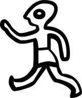 Phaistos Glyph clip art