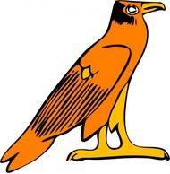 Animals - Pharoa Eagle clip art 