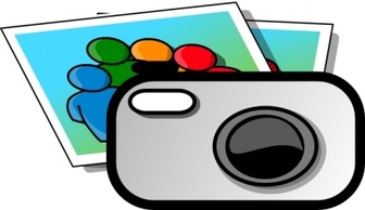 Photo Camera clip art