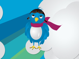 Pilot Twitter Bird Vector Preview