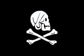 Signs & Symbols - Pirate Flag Henry Every clip art 