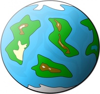 Planet Symbol Globe clip art