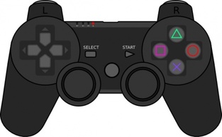 Playstation Gamepad clip art Preview