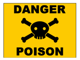 Poison Sign