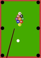 Objects - Pool Table clip art 