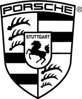 Porsche logo logo in vector format .ai (illustrator) and .eps for free download