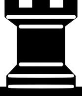 Sports - Portablejim Chess Tile Rook clip art 