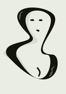 Portrait Of A Woman clip art