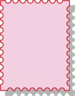 Objects - Postage stamp vector 3 