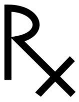 Prescription symbol