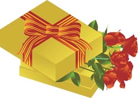 Present Flower Vector 14