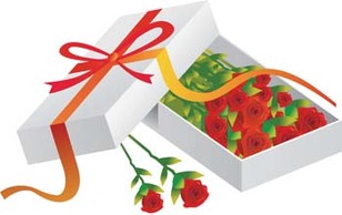 Present Flower Vector 7