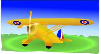 Propeller Plane clip art Preview