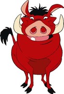 Cartoon - Pumbaa 7 