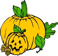 Pumpkin Recreation Cartoon Holiday Colour Halloween Pumpkins Preview