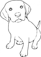 Animals - Puppy clip art 