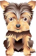 Animals - Puppy vector 12 