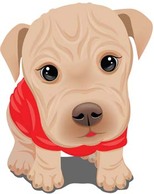 Puppy vector 9