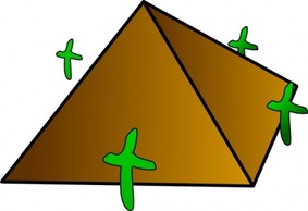 Pyramid clip art 