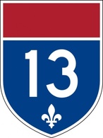 Quebec Autoroute clip art