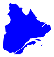 Quebec map Preview