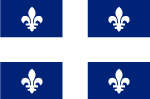 Quebec Vector Flag 