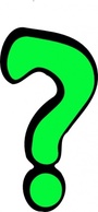 Icons - Question Mark clip art 