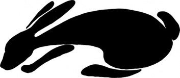 Shapes - Rabbit clip art 