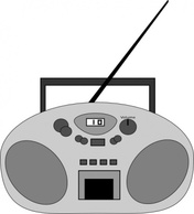 Music - Radio clip art 