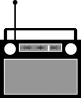 Radio Reciever clip art