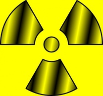 Radioactive Symbol clip art