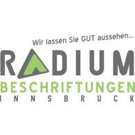 Radium Beschriftungen