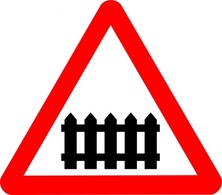 Rail Roadsigns clip art