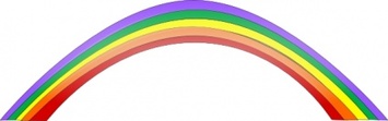 Nature - Rainbow clip art 