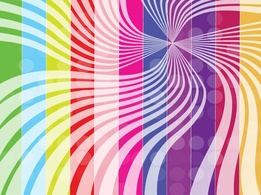 Backgrounds - Rainbow Stripes 