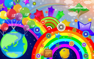 Abstract - Rainbow Vector 