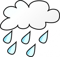 Nature - Rainy Weather clip art 