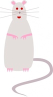 Animals - Rat clip art 