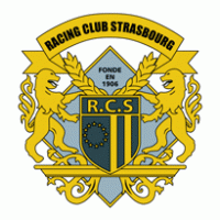 Football - RC Strasbourg (middle 80's logo) 