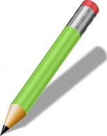 Objects - Realistic Pencil clip art 