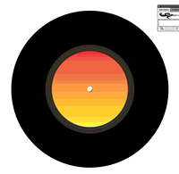 Music - Record Vector 