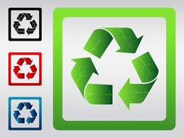 Icons - Recycle Signs Vector 