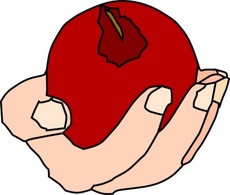 Red Apple clip art